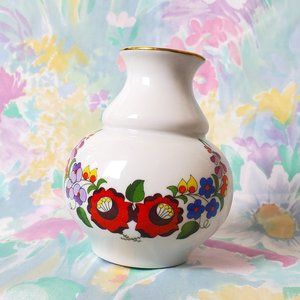 Vintage Hand-Painted Vase